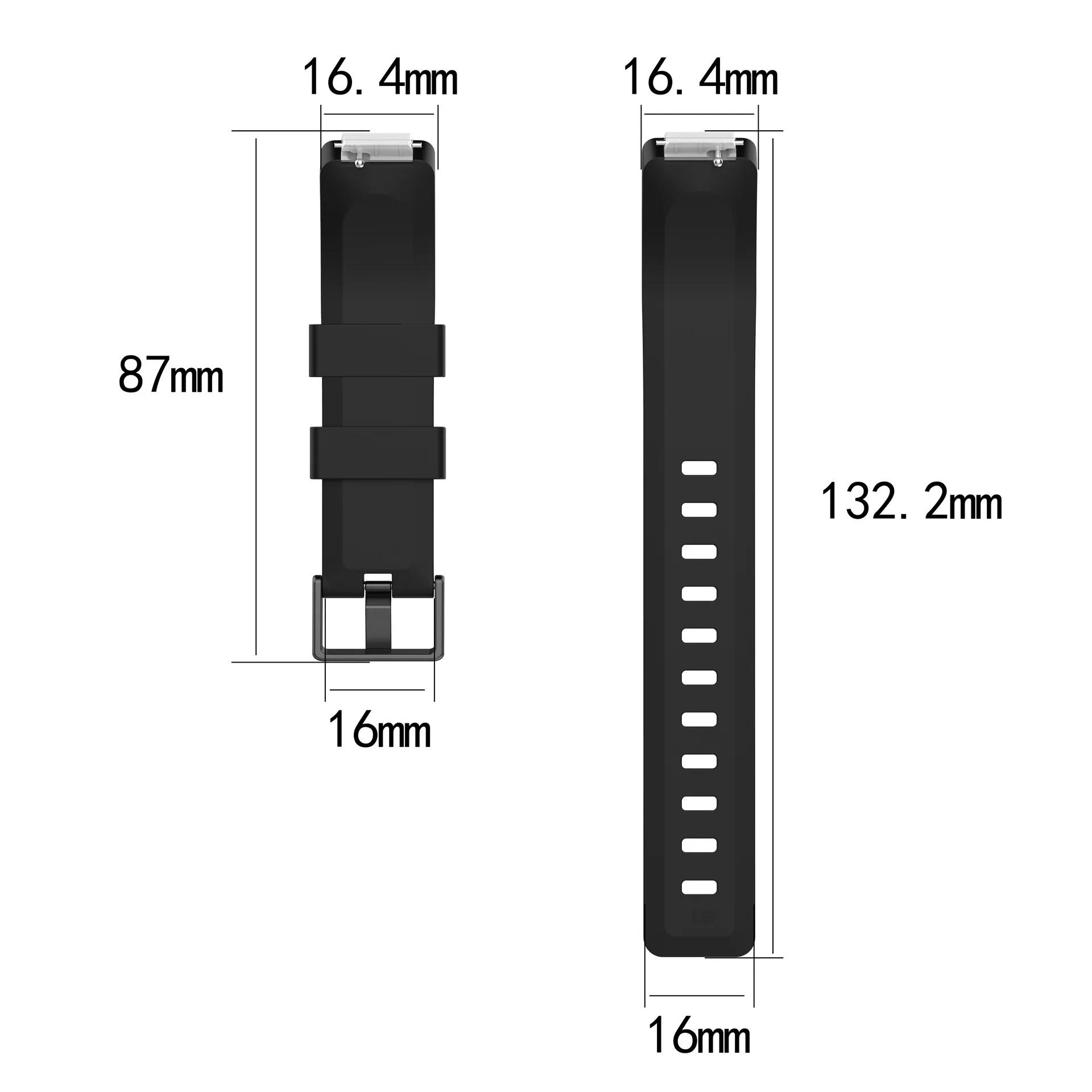 Soft Replacement Smart Watch Strap for Fitbit Inspire / Inspire HR/ACE2 Fashion Silicone Sports Breathable Strap  Wristband