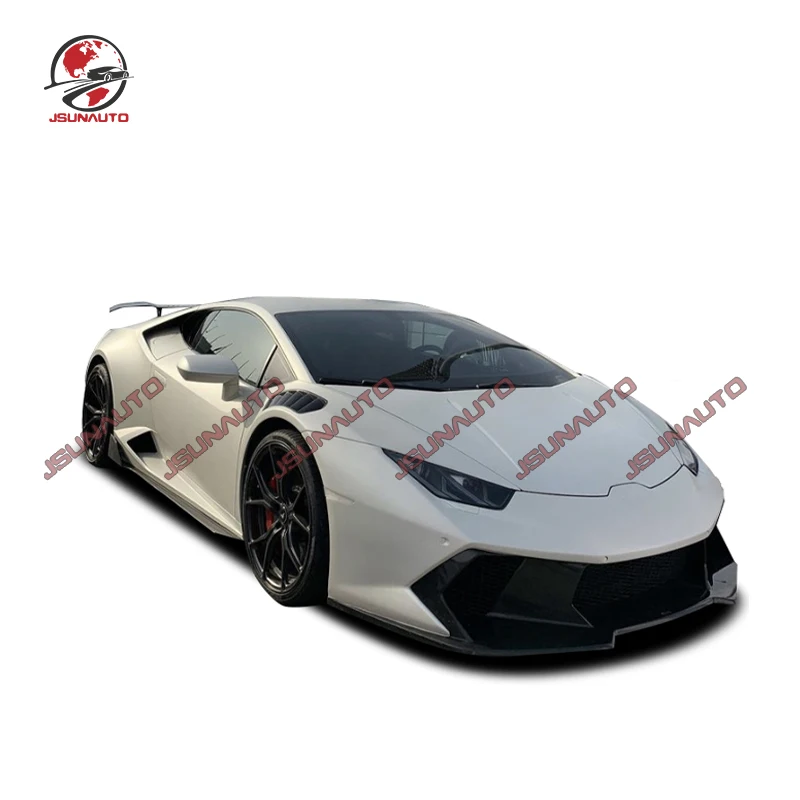 

High Quality Carbon Fiber FRP Side Fender Vent For Lambor Huracan LP580 LP610 EVO V Style Body Kit Car Modification