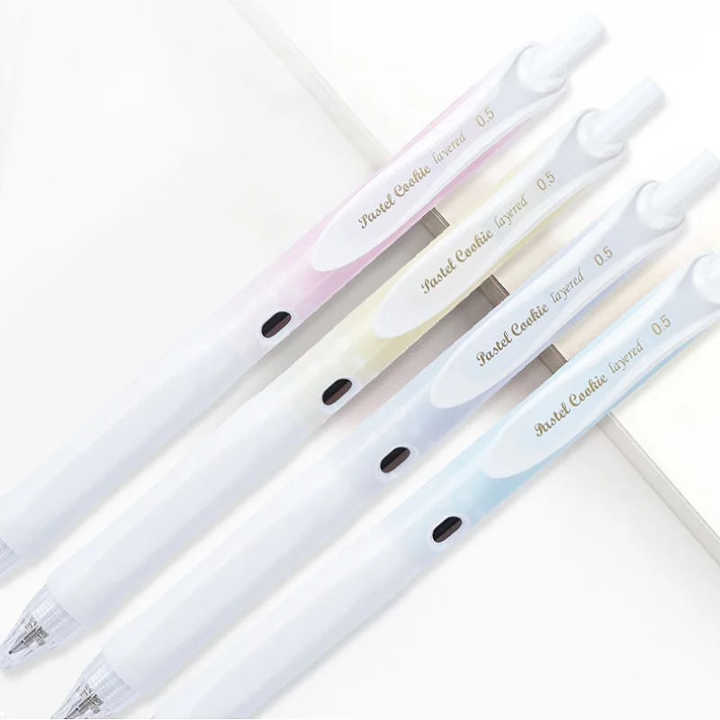 1pc Japan KOKUYO Light Color Press-type 0.5mm Gel Pen Cute viviDRY Student Writing Pen School Supplies