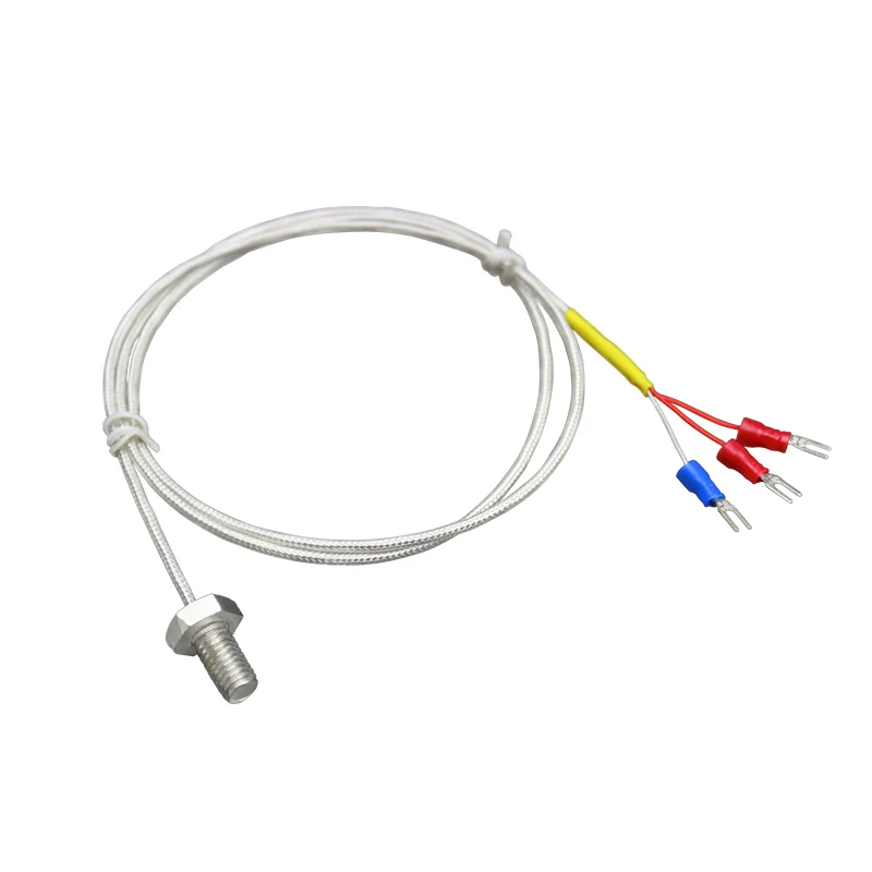 Imagem -05 - Resistência Térmica M3m5 m6 m8 m4 Rosca de Alta Temperatura à Prova Impermeável Água Parafuso Temperatura Sensor Temperatura Sonda Pt100