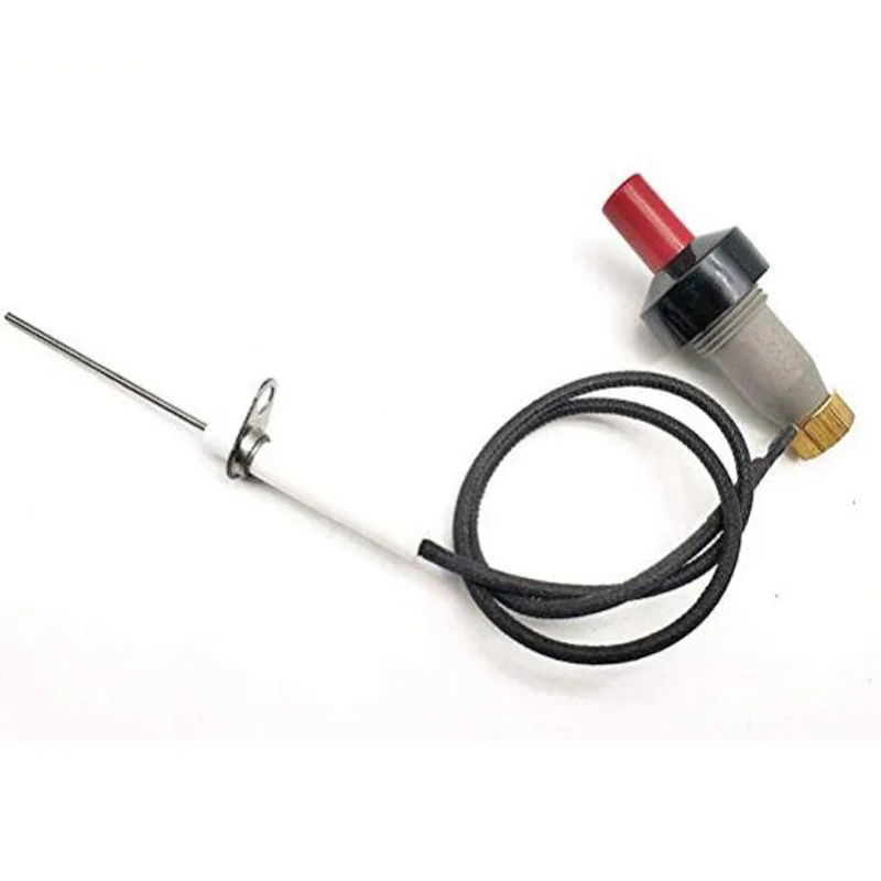 Gas Oven Short Piezoelectric Igniter With Bracket Ignition Needle Set With Ignition Wire 400mm Extrusion Ignition