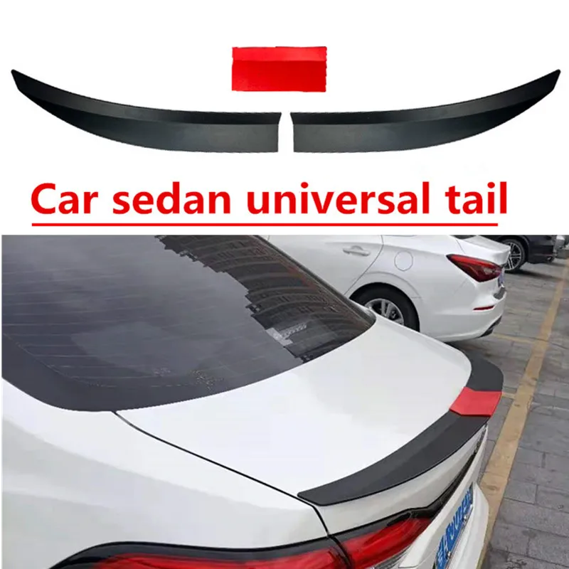 Universal Rear Spoiler Rear Wing Lip Trunk Spoiler Rear Wing ABS Spoiler For BMW E30 E36 E46 E39