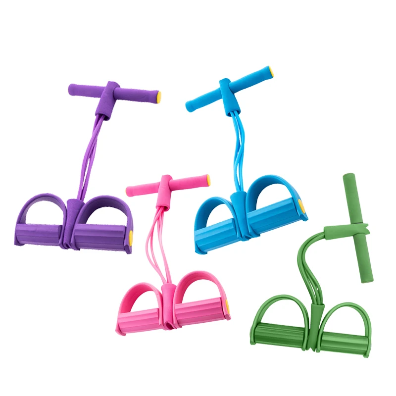 Foot-pedal puller lying on the back of the sitting abdominal foam fitness equipment Foot puller  Fitness equipment