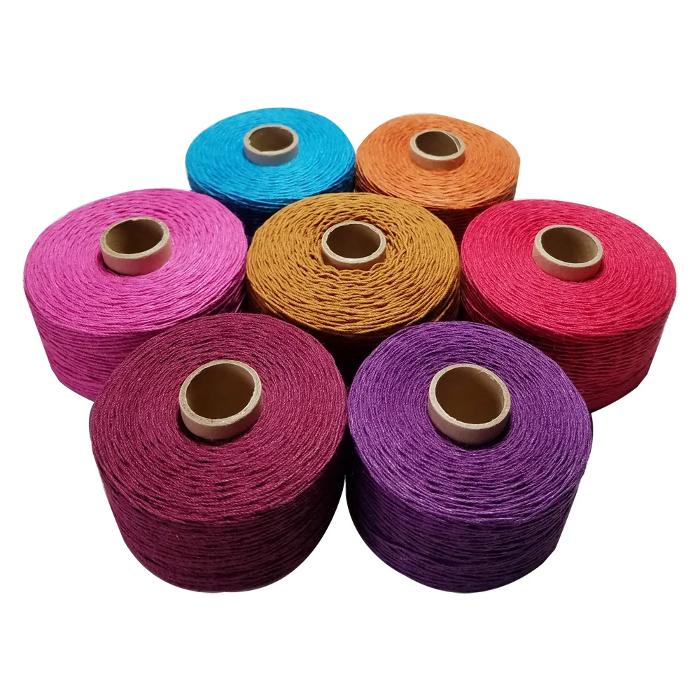 

10pcs/lot Wholesale 100% Linen threads 200m/roll twine cords for sewing Knitting handmade accessory DIY