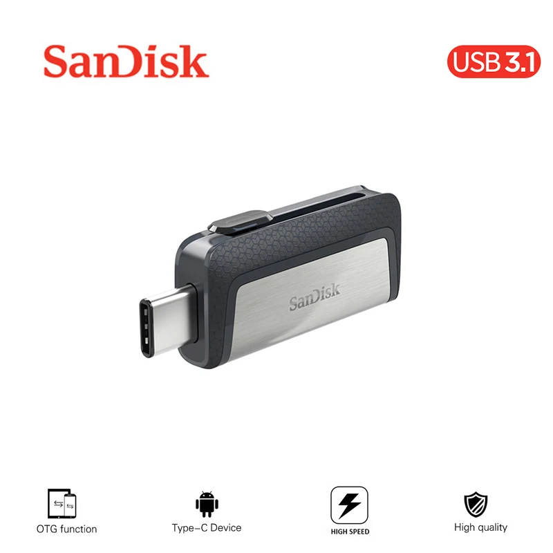 سانديسك usb فلاش بندريف 16GB 32GB 64GB 128GB سرعة عالية تصل إلى 150 متر/الثانية المزدوج وتغ usb 3.0 حملة القلم لأجهزة الكمبيوتر المحمول الهاتف فلاش القرص