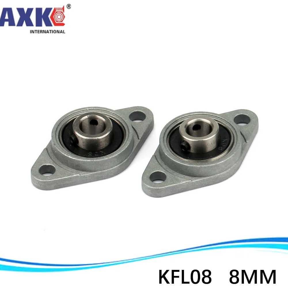 

8 mm caliber zinc-aluminum alloy bearing KFL08 flange bearing with pillow block wholesale free shipping