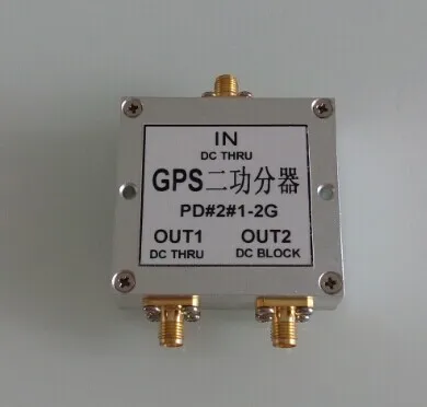 GPS, BD, Test Stage Power Divider, 1 / 2, GNSS, One End Over Current, One End Isolated,