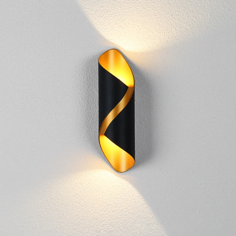 Roukeymi Led Wall Lamp Decoracion Terraza Exterior Hotel Bedroom Sconce Lamp Corridor Creative Luxury Porch lights Balkon image 2