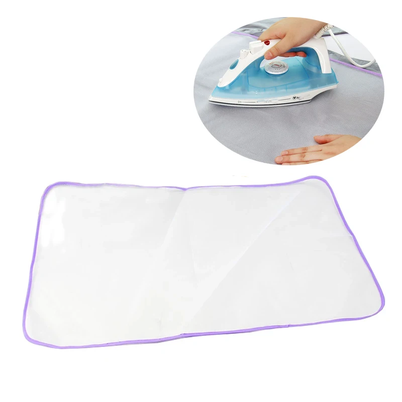 2Pcs High Temperature Ironing Cloth Protective Insulation Pad Household Ironing Mat Anti-scalding Pressing Pad Board Mesh Cloth