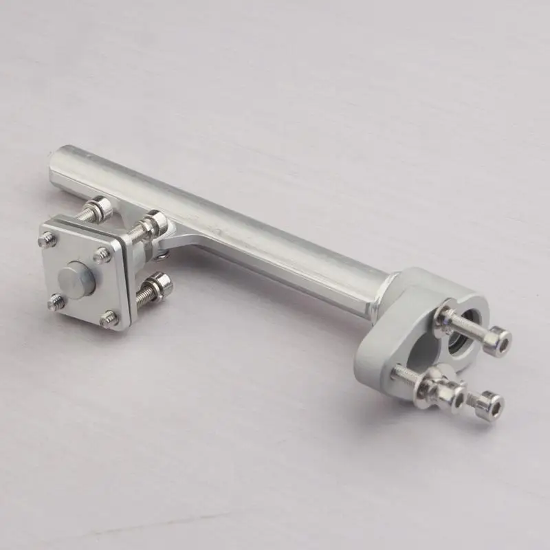 TFL Genuine Parts! CNC Aluminium Alloy 4.76mm L110mm shaft bracket with fixed seat for catamaran