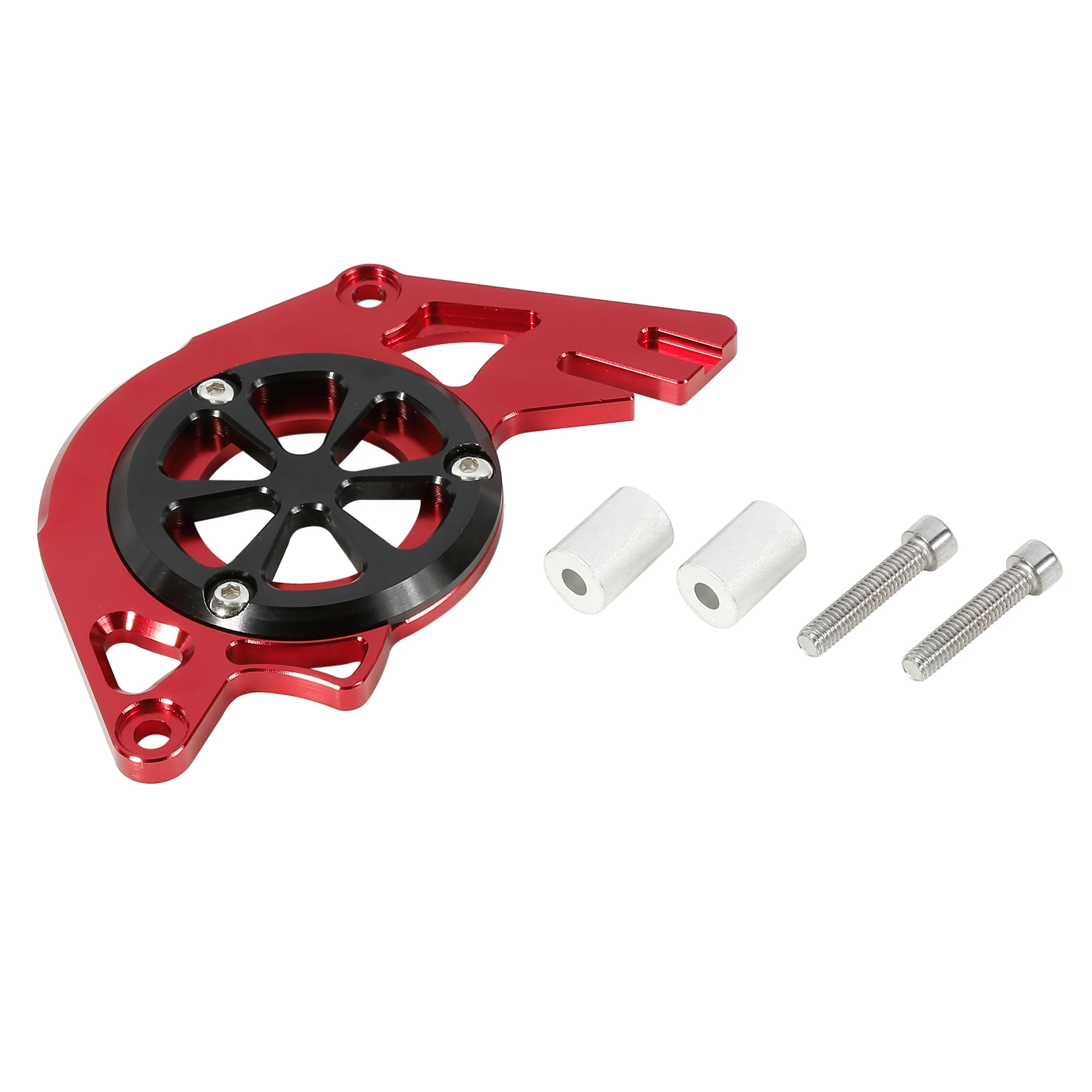 X Autohaux Motorbike CNC Aluminum Front Chain Guard Sprocket Engine Cover for Honda MSX125 2013-2017 Car Replacement Accessories