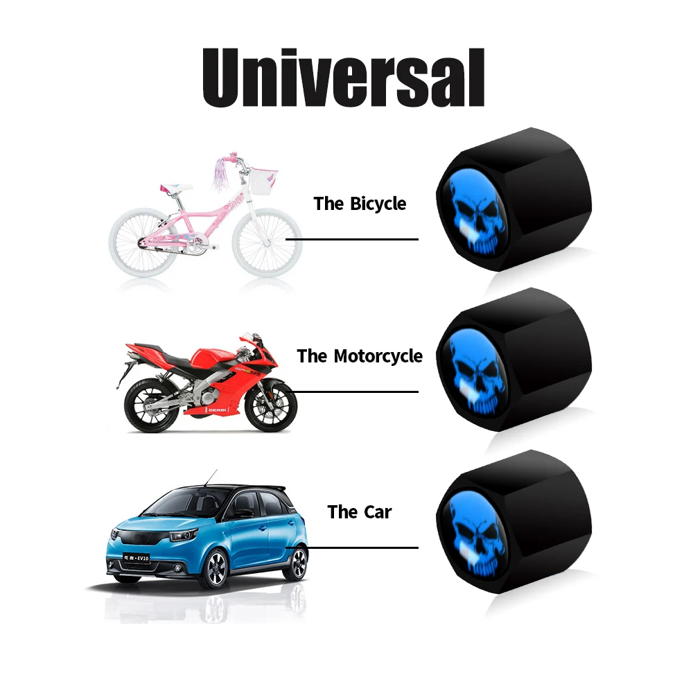 AUTCOAT Anti-theft Middle Finger Style Tire Valve Dust Caps Dustproof Tire Cap Valve Stem Caps for Cars, Trucks, Motorcycles