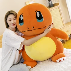 Big Size Charmander Stuffed Toy Plush Doll Charizard Pokemon Pikachu Squirtle Bulbasaur Pillow Cushion Large Size Christmas Gift