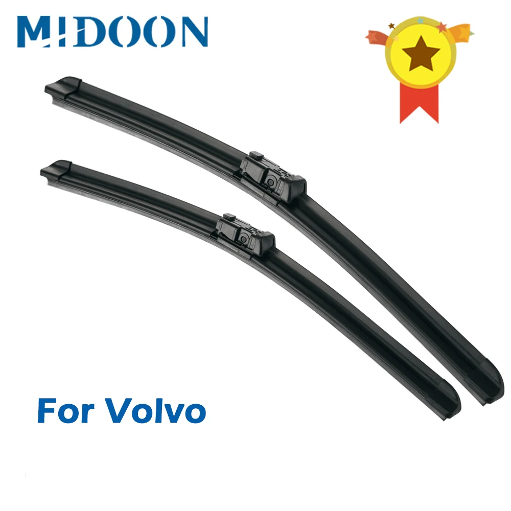 MIDOON Wiper Front Wiper Blades For Volvo XC60 XC70 V50 V60 V70 C30 C70 S40 S60 S80 Windshield Windscreen Front Window 26\'\'20\'\'