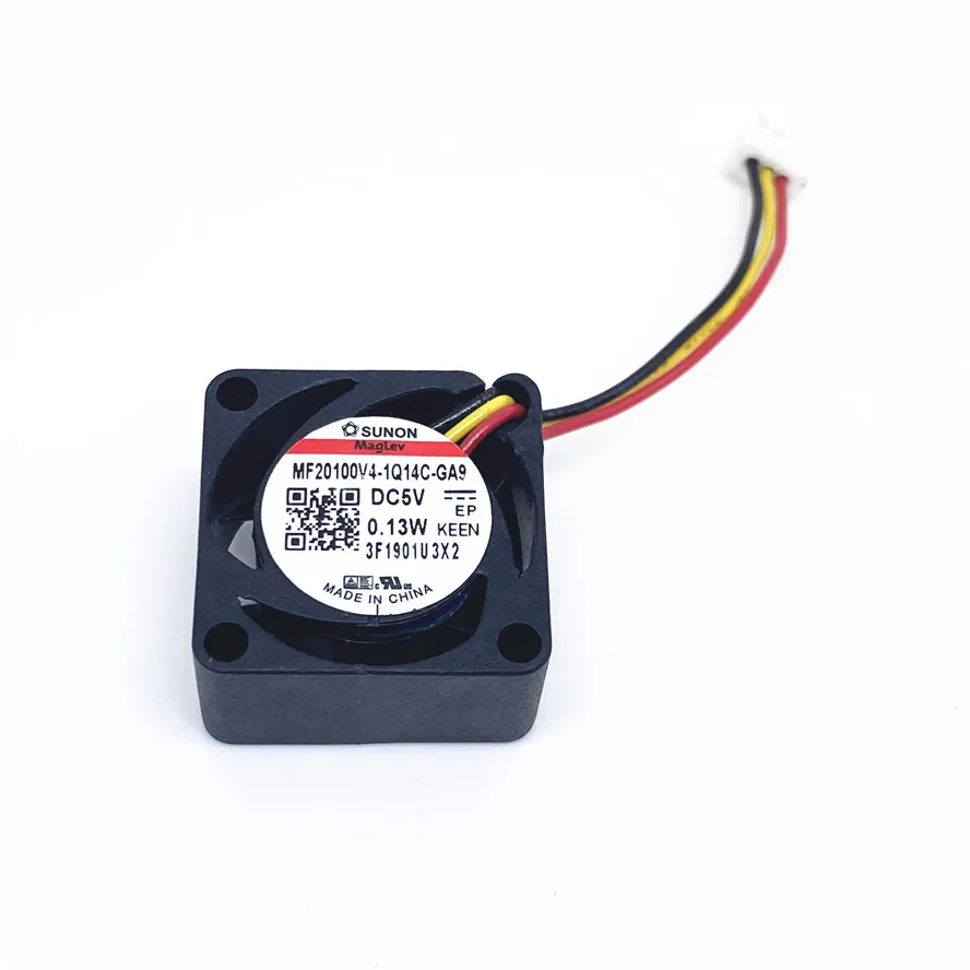 SUNON 2010 20MM 2cm 20X*20X10MM Cooling Fan 5V 0.13w Mini Fan 3pin