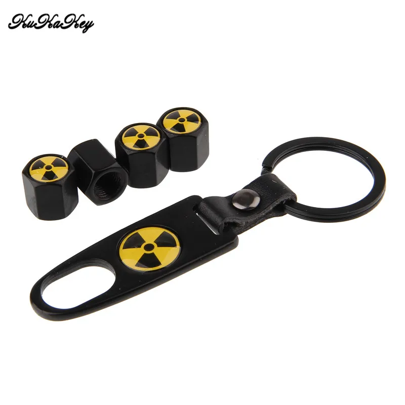 4pcs Car Tire Wheel Valve Caps Creative Pattern Car Keychain Ring Motorcycle Bicycle Universal Accessories for BMW 1 3 5 7 x1 x3