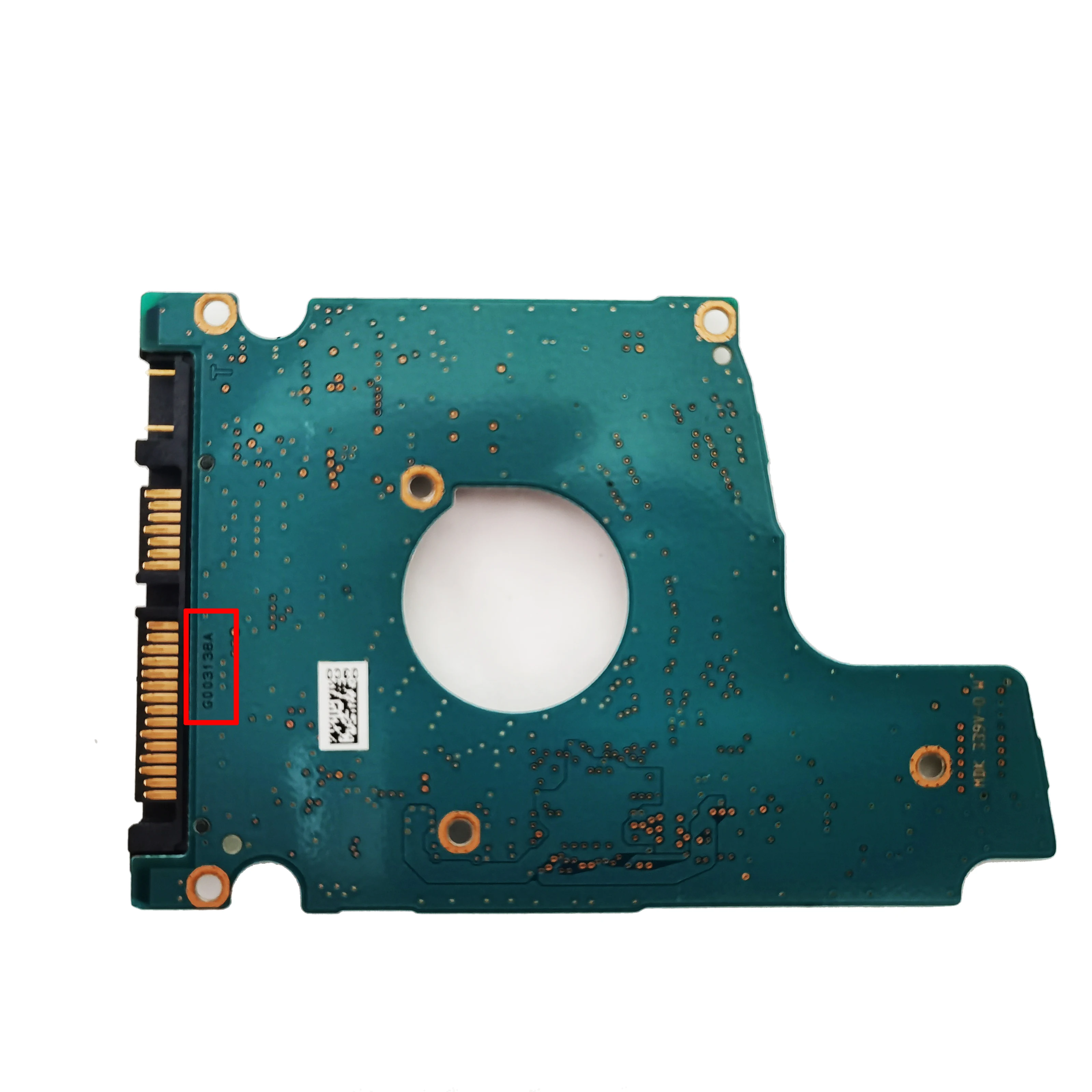 Placa de circuito de puerto serie G003138A para disco duro portátil, mq01abd050, 500g, g003138a