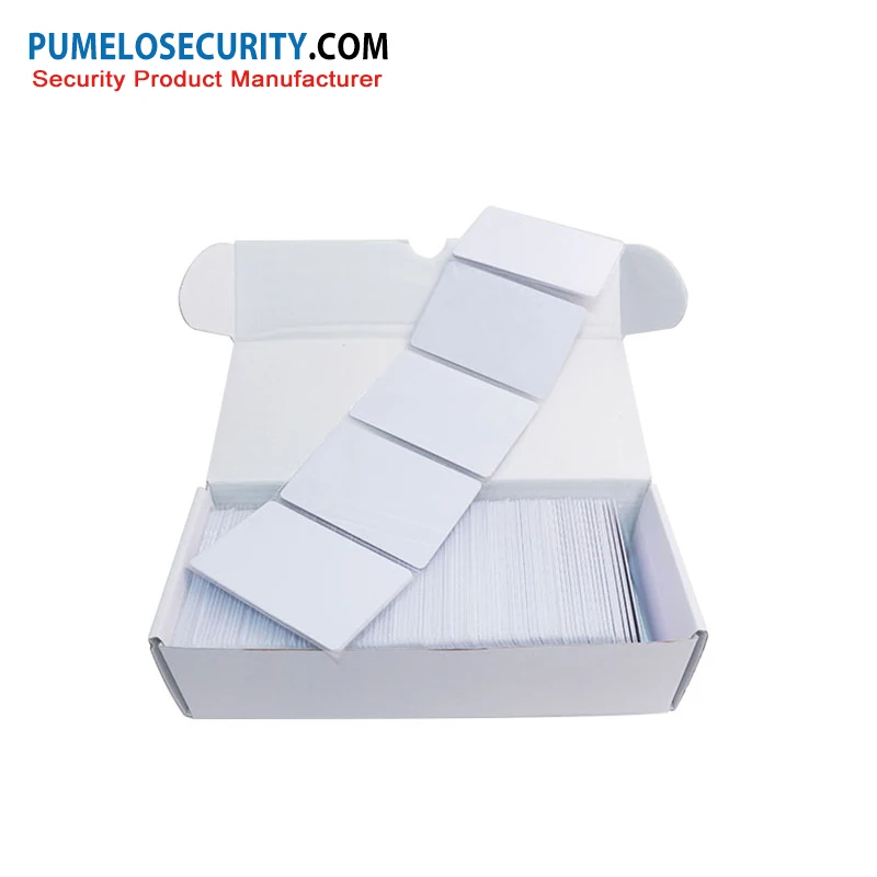 Pumelo Mifare Proximity Card 1K S50, 4K S70, ISO 13.56MHz RFID Logo Wiegand Number Printing for Security Access Control System