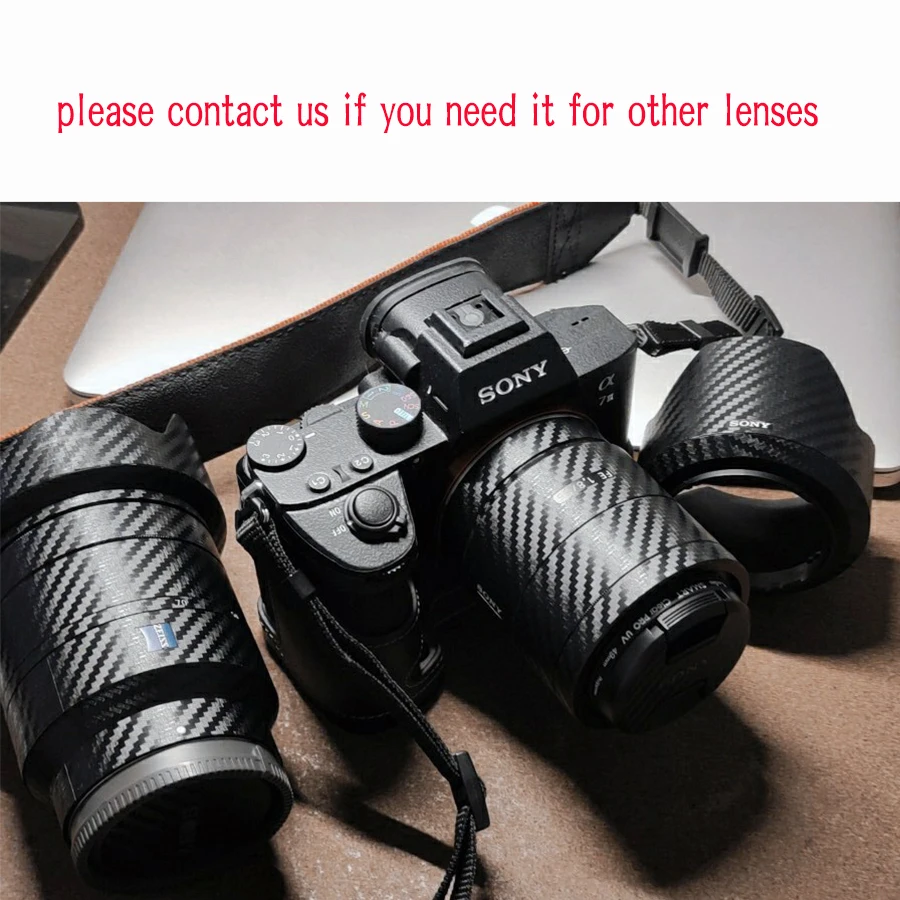 Anti-Scratch protective Sticker skin Film for Sony FE 24-70 16-35 18-105 28-70 24-105mm FE 24F2.8GM Camera Lens custom made