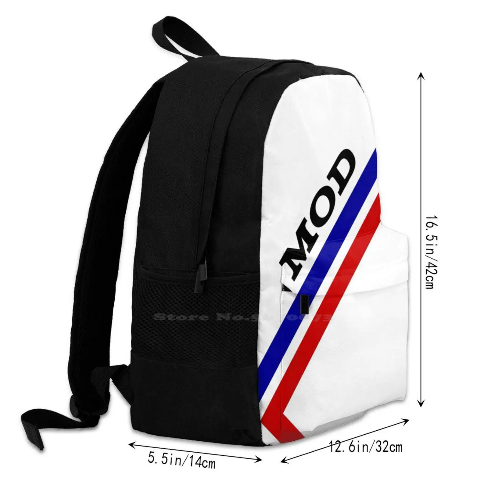 Up With Mods Women Men Teens Laptop Travel School Bags Mod Quadrophenia