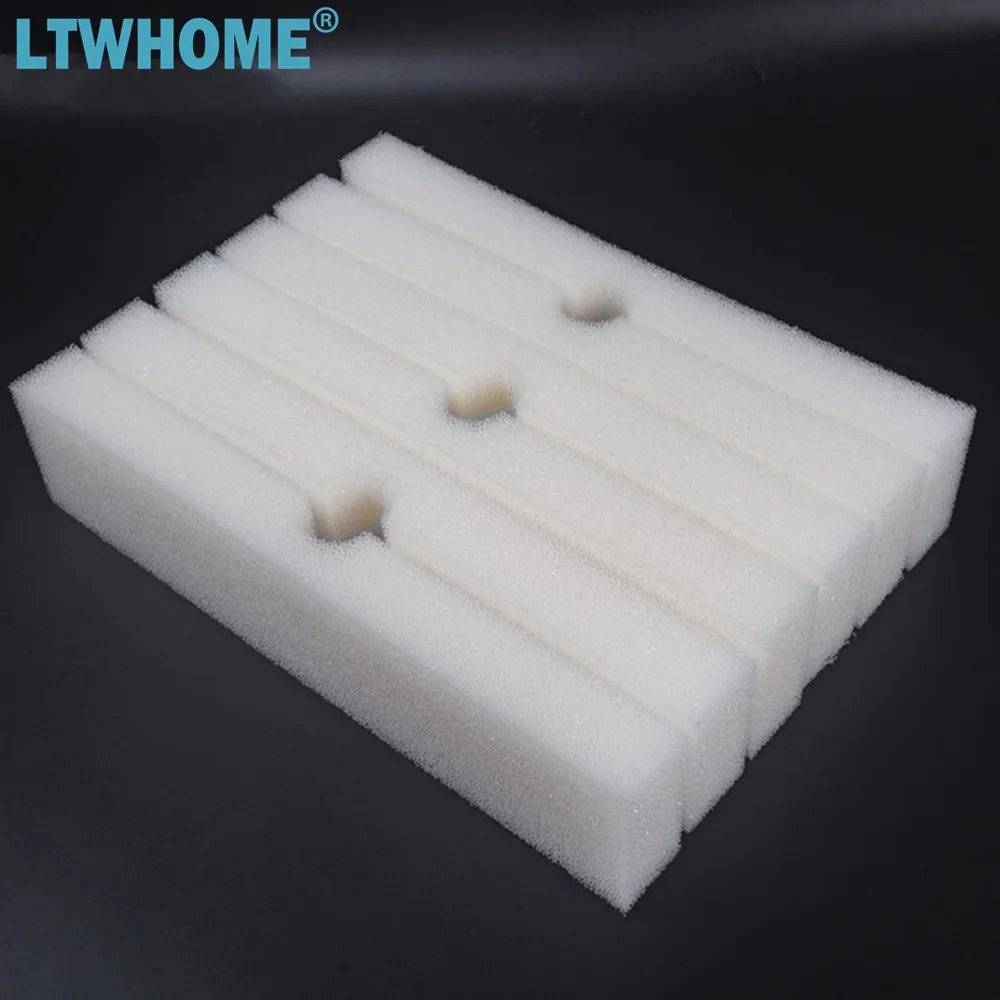 LTWHOME Pack of 6 Compatible Foam Filter Fit for Fluval FX5 and FX6 FX4 Aquarium Filter