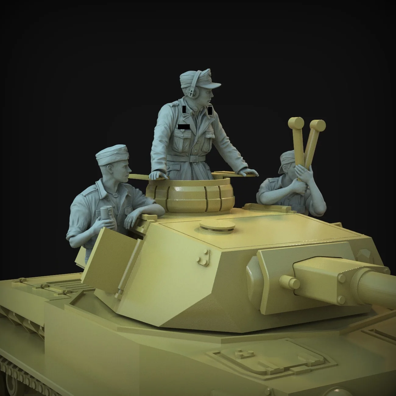 1/35 Resin Model Figure GK , Unassembled and unpainted kit