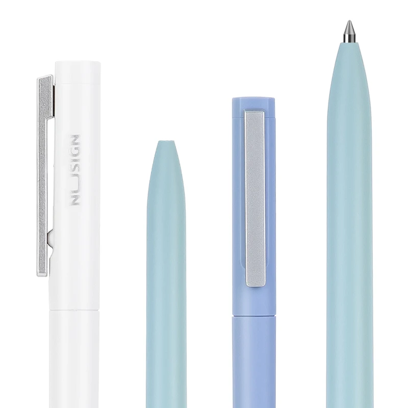 Bolígrafo de Gel YouPin Nusign con recambios para bolígrafo de Gel Xiaomi, bolígrafo Deli colorido de 0,5 MM, tinta azul/negra/roja para la escuela y la Oficina