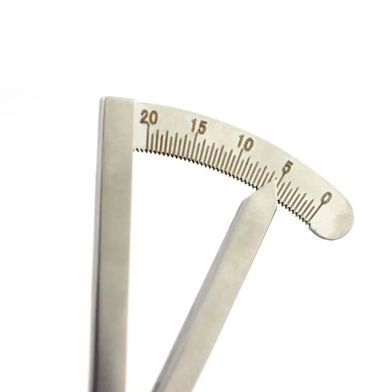 1pcs Castroviejo Bone Calipers Straight Tip Dental Surgical Implant Ophthalmic Orthopedic Stainless Steel