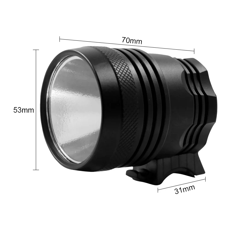 Powerful Bicycle Safety Lamp XHP70 LED MTB Headlight 3500 Lumens Bike Light Front Lantern 18650 Battery Cycling Flashlight