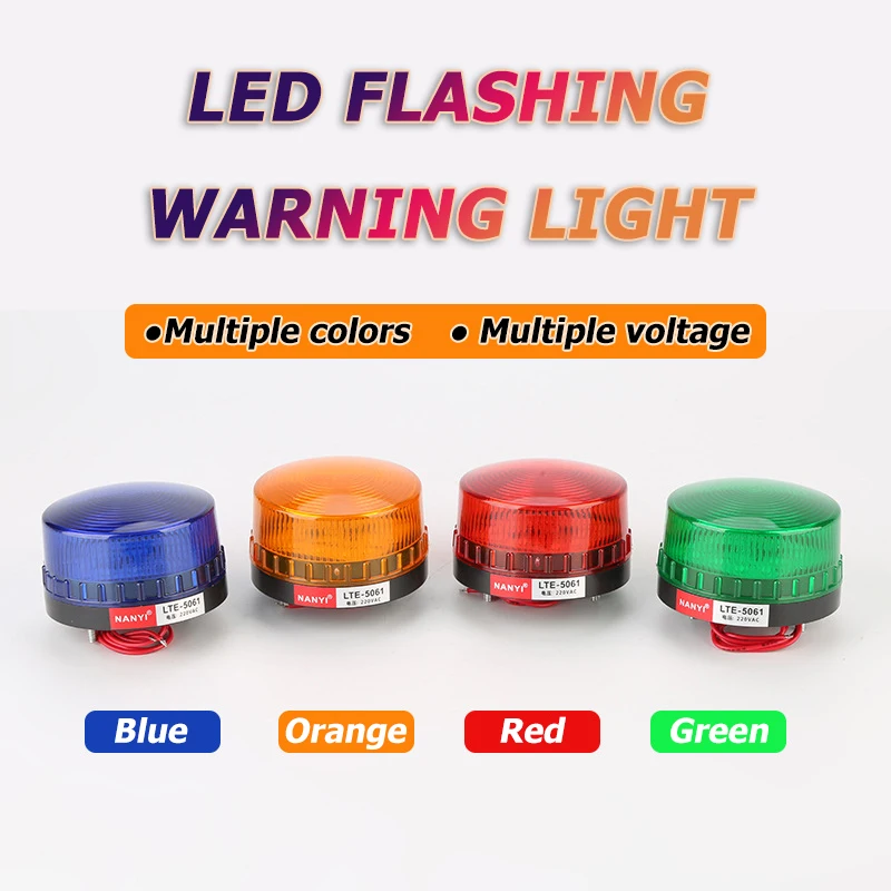 light signal light Flashing warning LED lamp security alarm Blinker for gsm alarm gate opener motor IP44(no sound)