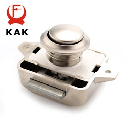 10PCS KAK Camper Auto Push Lock 26mm RV Caravan Boot Motor Thuis Kast Lade Klink Knop sloten Voor Meubels Hardware