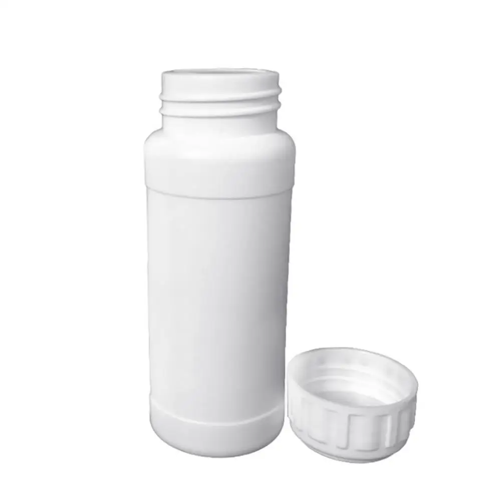 100ml Plastic Chemical Storage Bottle Cylinder Shape Laboratory Empty Liquid Container Refillable Bottles