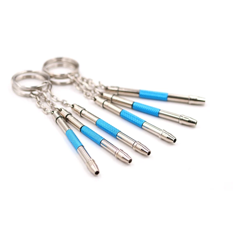 2Pcs Mini Precision Repair Screwdriver Multifunctional Portable for Optical/Eyeglasses/Sunglasses/Jewelry/Watches