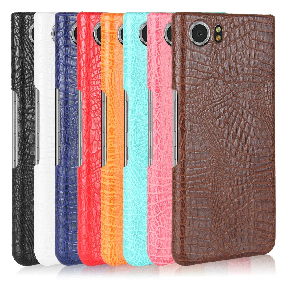 For BlackBerry Keyone DTEK70 Case Colored Crocodile Grain Hard Back Cover Case For BlackBerry Keyone Hard Cover Protector