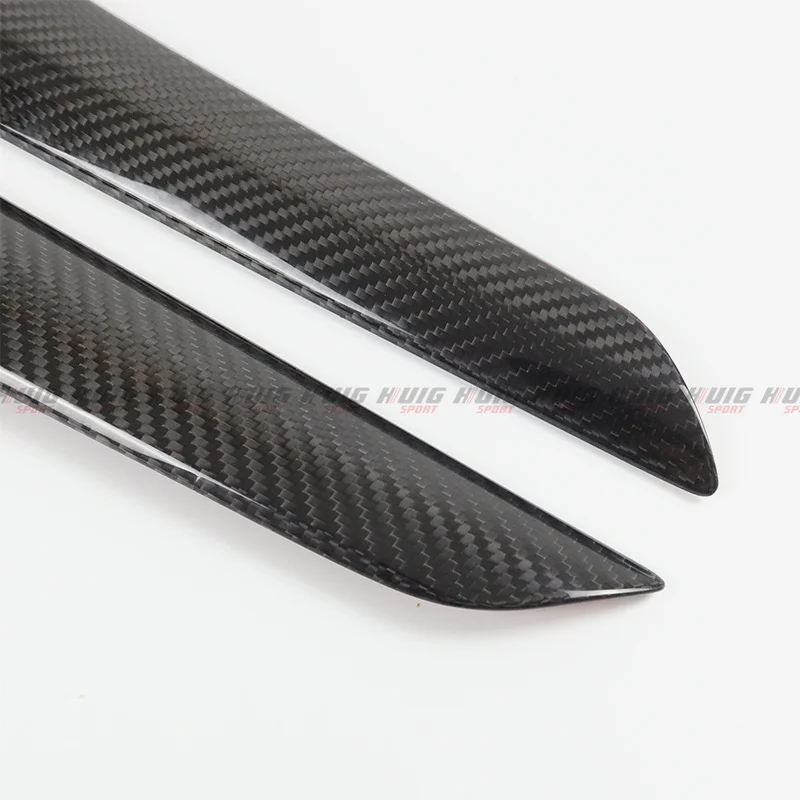 Real Dry Carbon Fiber Car Gear Shift Side Center Console Trim Panel Cover For Lexus IS 250 IS250 IS300h IS350 F Sport 2014-2017