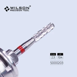 WilsonDental 5000203 Tungsten Carbide Dental Burs for Trimming  Metal/Acrylic