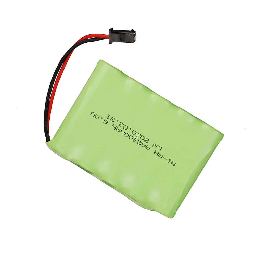 6 فولت 2800 مللي أمبير بطارية ni-mh لعبة تعمل بالريموت لعبة كهربائية مرافق الأمن لعبة كهربائية AA بطارية 6 فولت بطارية مجموعة SM/EL-2P/JST/PlUG