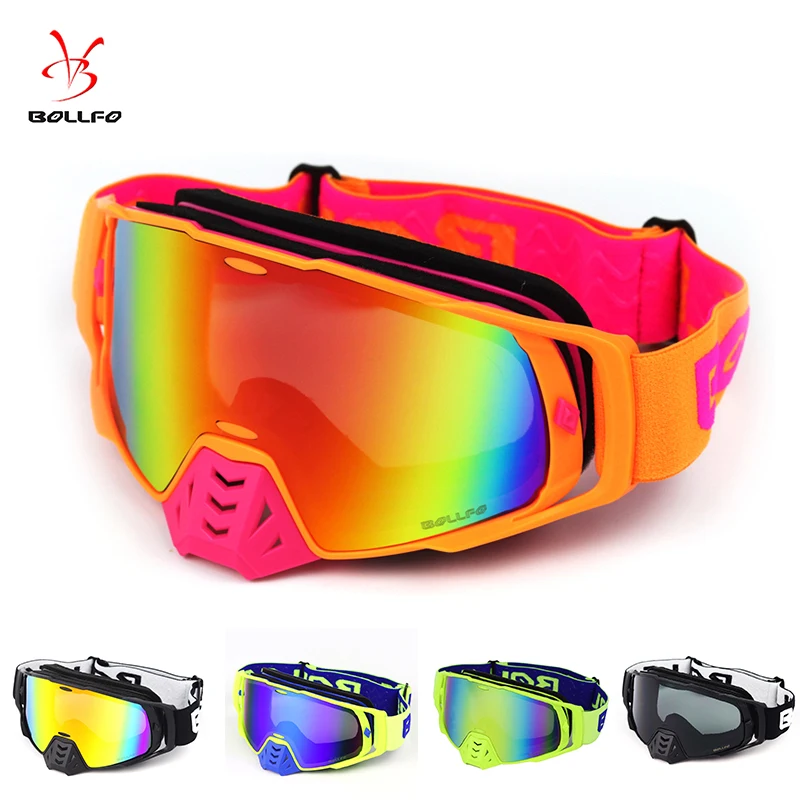 Photochromic Glasses Motocross Goggles UV400 MX goggle ATV Off Road Dirt Bike DustProof Racing Glasses Discoloration Goggles