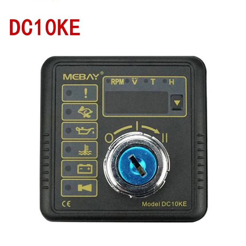 

DC10K upgraded version DC10KE diesel engine controller Manual Start Controller with multiple functions alarm indication