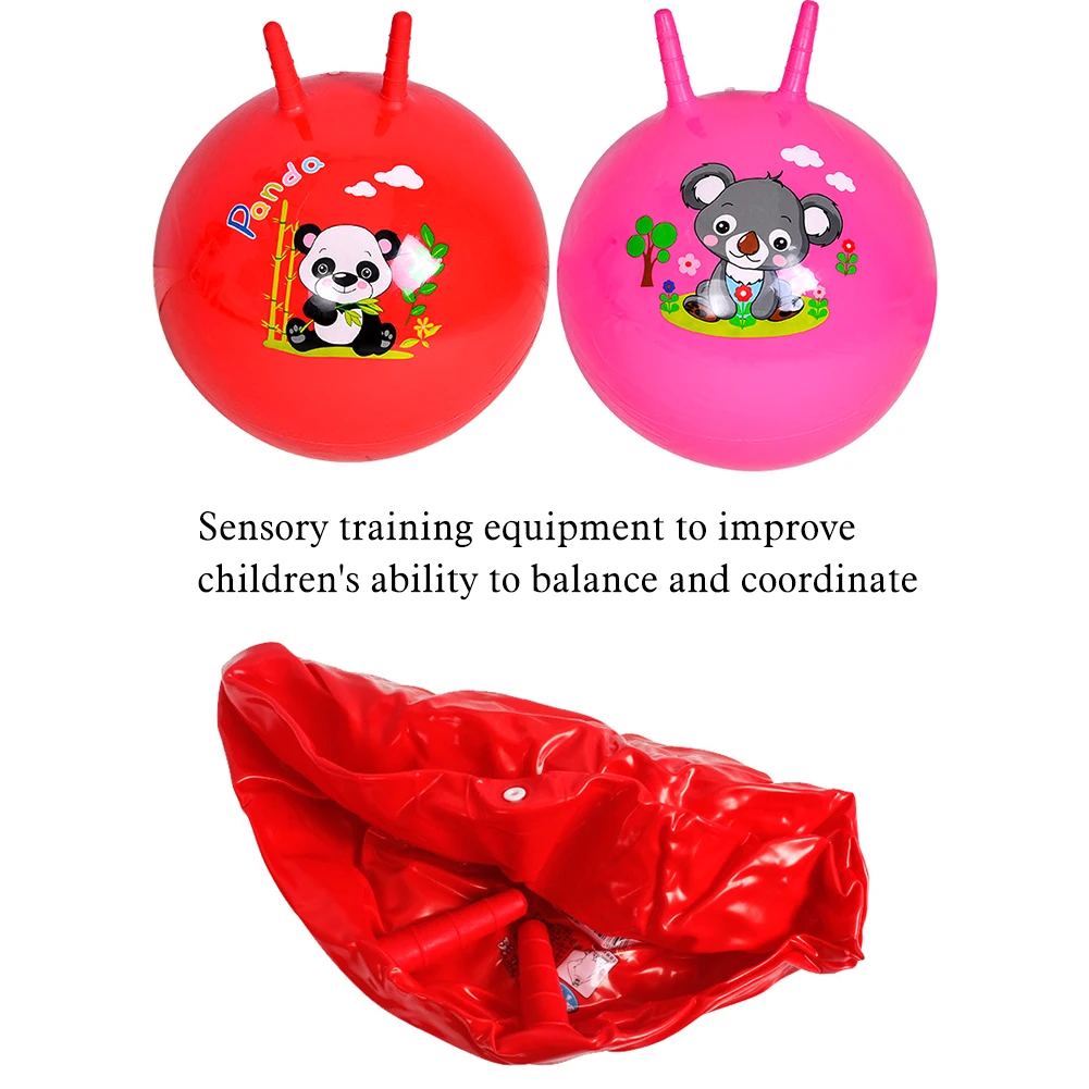 65Cm Kids Space Hopper Bouncing Balls Balance Exercise Educational Outdoor Sports Toys Kindergarten Jump Games Ball Randomcolor