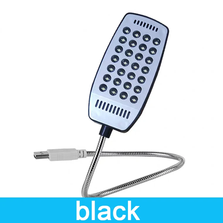 Ultraheldere 28/6LEDs leeslamp LED USB-boeklicht Flexibele tafellampen Nachtlamp voor pc-computer