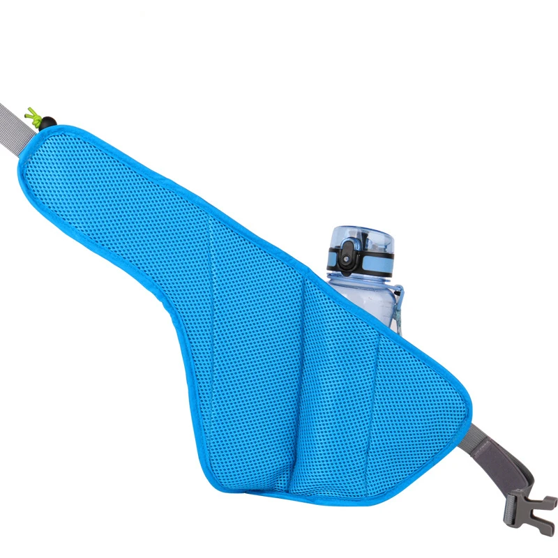 Outdoor Sport Waist Bag Single Bottle Pocket Running Phone Bag with Water Bottle Sport Bags with Headset Hole Protection