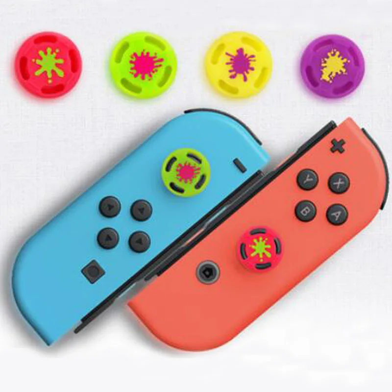 Silicone Thumb Stick Grip Caps Analog Joystick Cover Case For Zelda Nintend Switch NS JoyCon Controllers Joy-Con Joypad