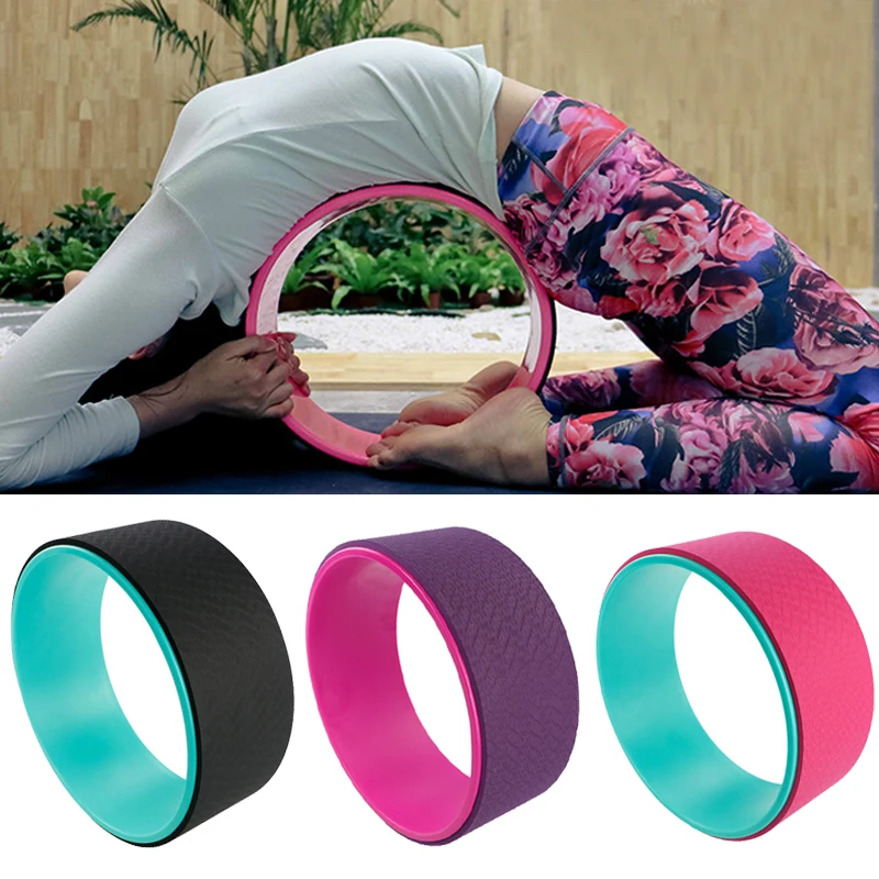 

Yoga Wheel Fitness Yoga Ring Circulo Yoga Training Tools Slimming Sport Woman Fitness Accessories Reformer Pilates Exercise Ring