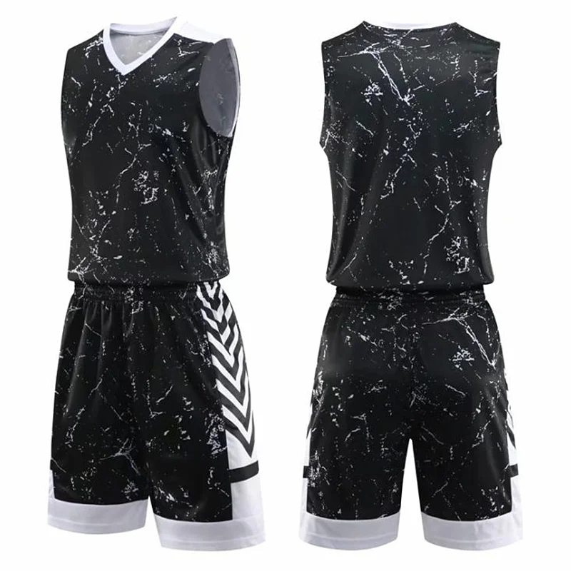 Men Basketball Jersey XS-5XL Men Kids Basketball Jerseys Sets Sports Tracksuit Clothes Basketball Uniform Tshirt+Shorts