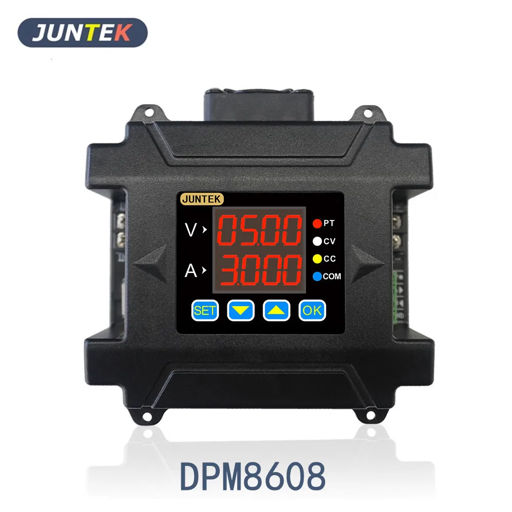 JUNTEK DPM8608 60 v8a programmabile DC DC digitale regolabile Step Down tensione alimentatore da banco convertitore Buck 485 comunicazione