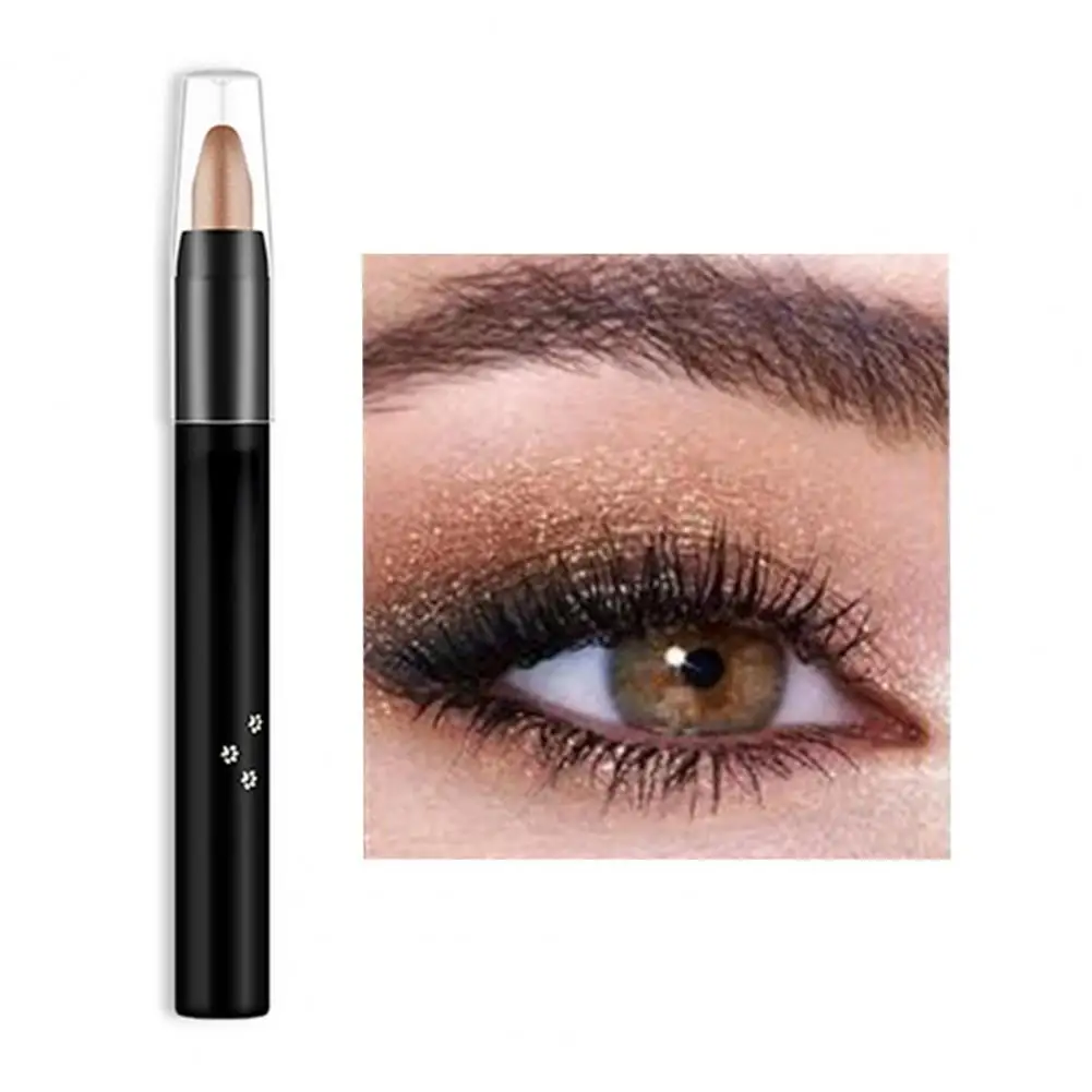 2g Beauty Eyeshadow Pen Persistent Effect Gloss Eyeshadow Stick Makeup Long Lasting Shiny Colorful Pen