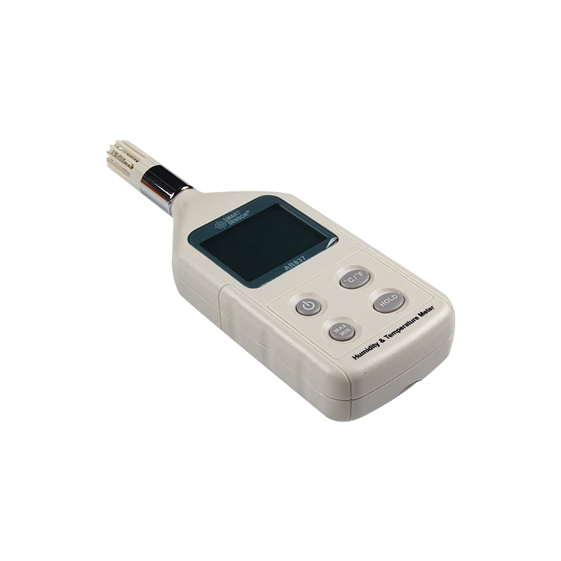 Imagem -03 - Sensor Inteligente Ar837 Digital Portátil Industrial Higrômetro Testador de Temperatura
