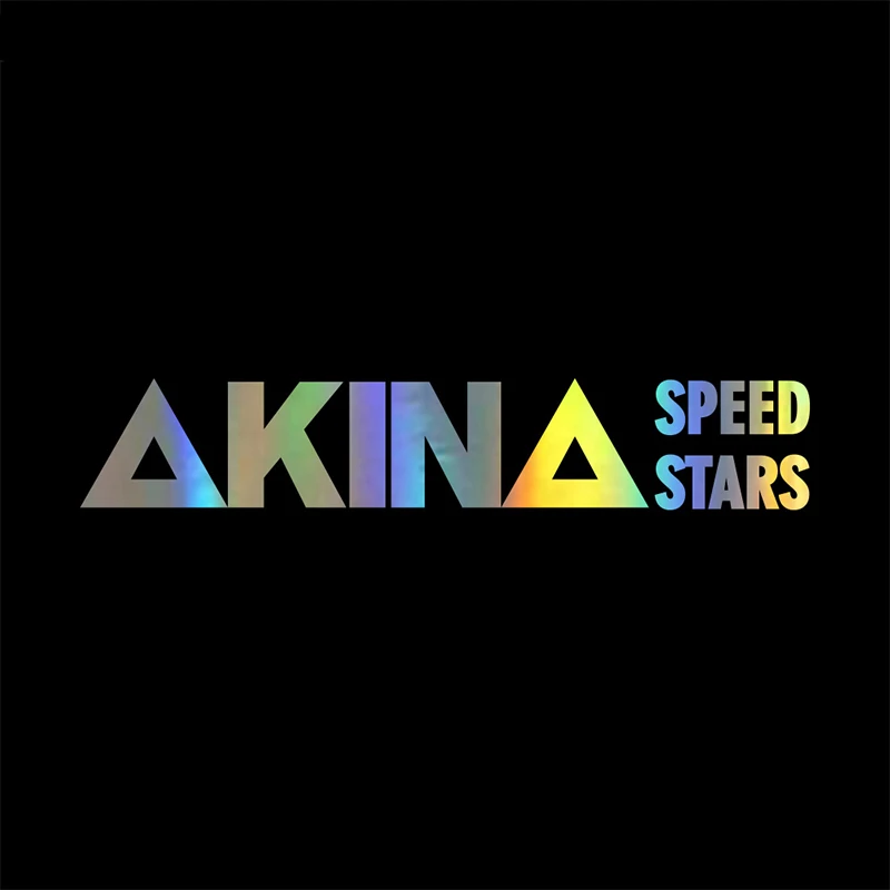 Speed Stars Akina Personalized Car Bumper Stickers and Decals Car Styling Decoration Door Body Window Vinyl Sticker Uv Resistanc