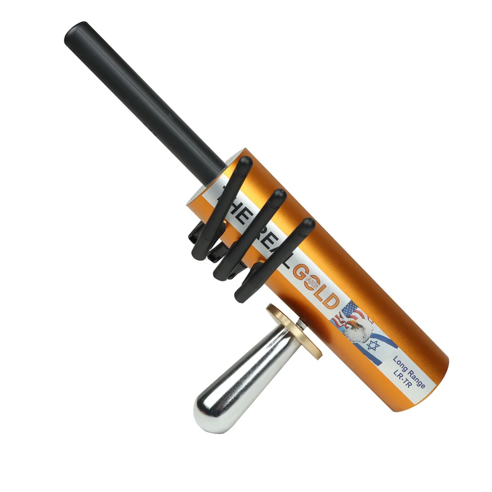 Auto Scanning Long Range Detector, High Sensitivity AKS Metal Locator with 6 Antenna Gold Silver Copper Rechargeable Detector